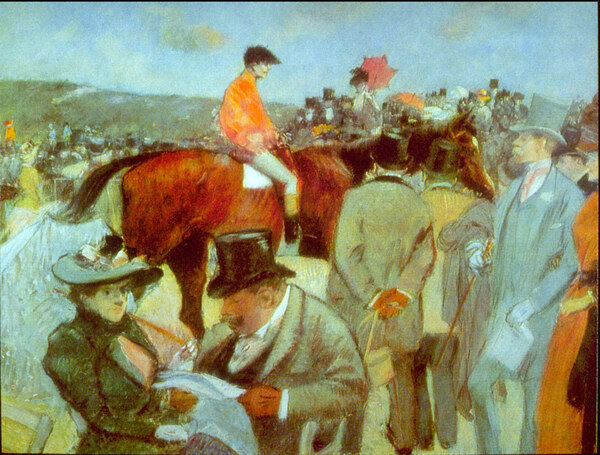 At the Races by Forain